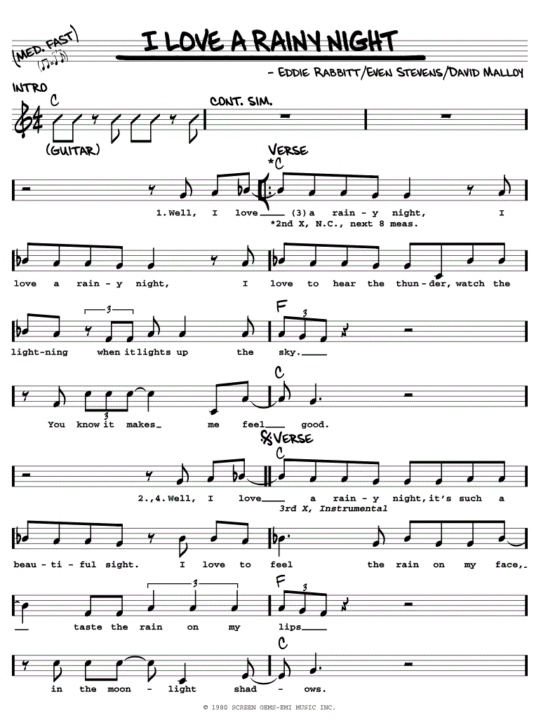 Sheet Music